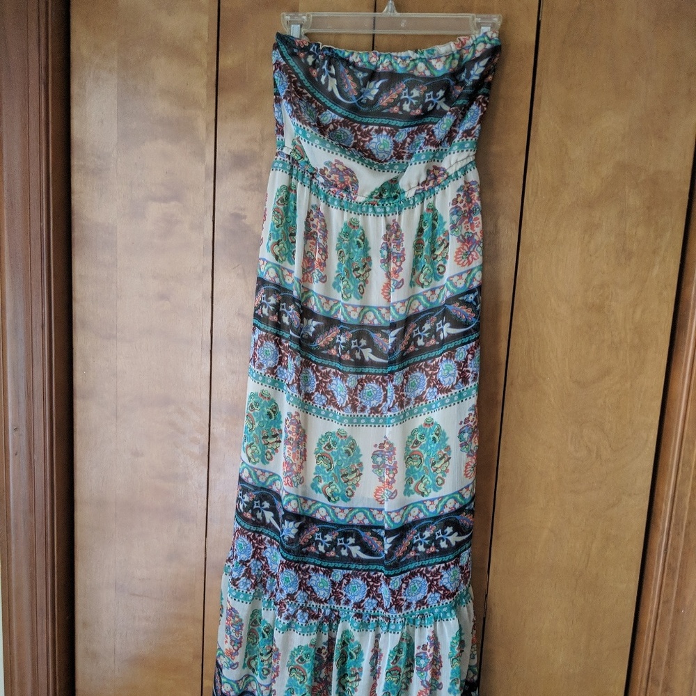 Floral boho dress